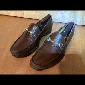 Verona loafer with vibram cats paw protective sole better than Bally- feragamo